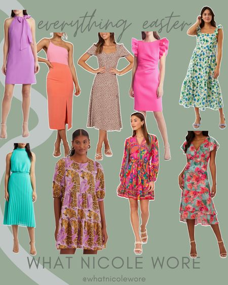 Colorful Easter dresses 🥕 // spring dresses, wedding guest dress, colorful spring dresses, floral dress on sale, hot pink dress, dresses with sleeves, bright midi dresses, Easter outfit, pink spring dress, fit and flare dress for spring

#LTKsalealert #LTKfindsunder100 #LTKstyletip