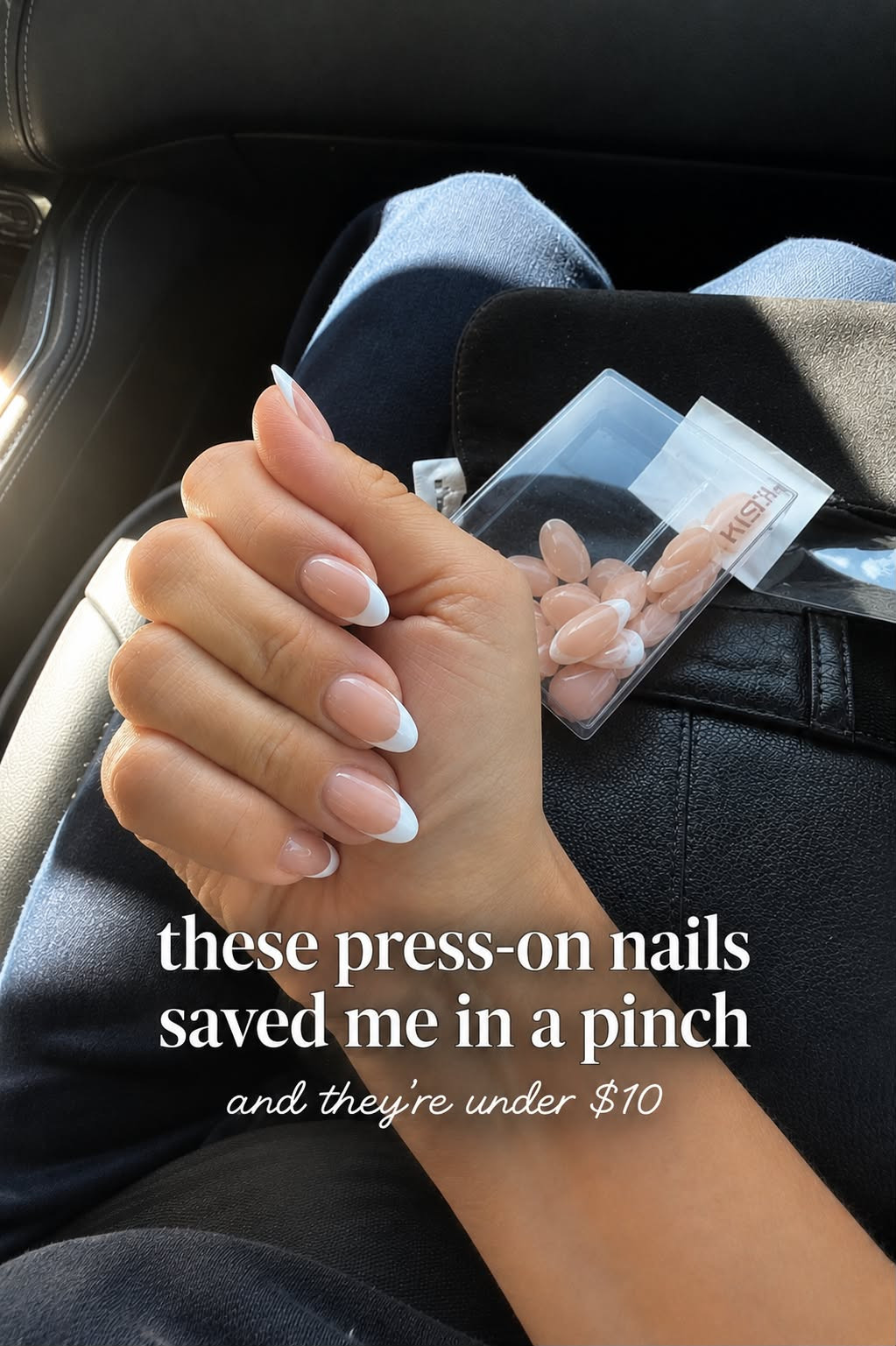 I’m linking these press-on nails because they look polished, natural, and take just minutes to apply. They’ve become one of my favorite beauty finds for busy weeks, travel days, or last-minute plans.

I love having a set on hand when I need a quick refresh without the time or cost of a salon appointment. The soft French tip design feels classic, clean, and goes with everything. Shop the exact set I’m wearing here.
@Walmart 

 #LTKU #LTKSaleAlert #LTKBeauty