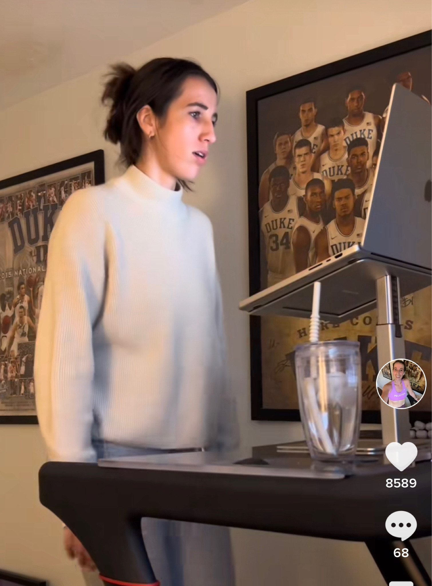 Peloton Tread desk setup 

#LTKhome #LTKworkwear