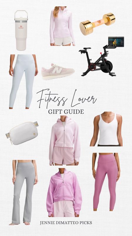 Fitness, lover, gift guide, new balance, sneakers, tennis shoes, peloton, stationary bike, belt, bag, scuba, hoodie, align tank, line, leggings, flared, leggings, fitness, workout, athletic, gift ideas

#LTKHoliday #LTKGiftGuide #LTKSeasonal