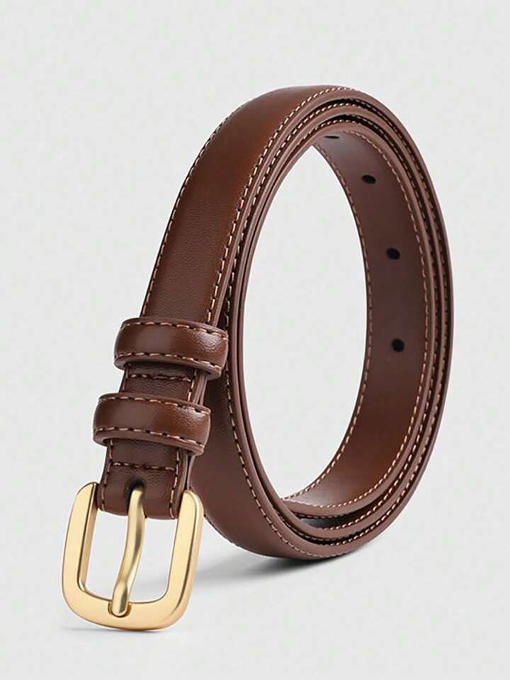 New Fashion Simple And Durable Women's Belt, Korean Version, Decorative And Suitable For Skirts And Jeans, Versatile Waistband | SHEIN