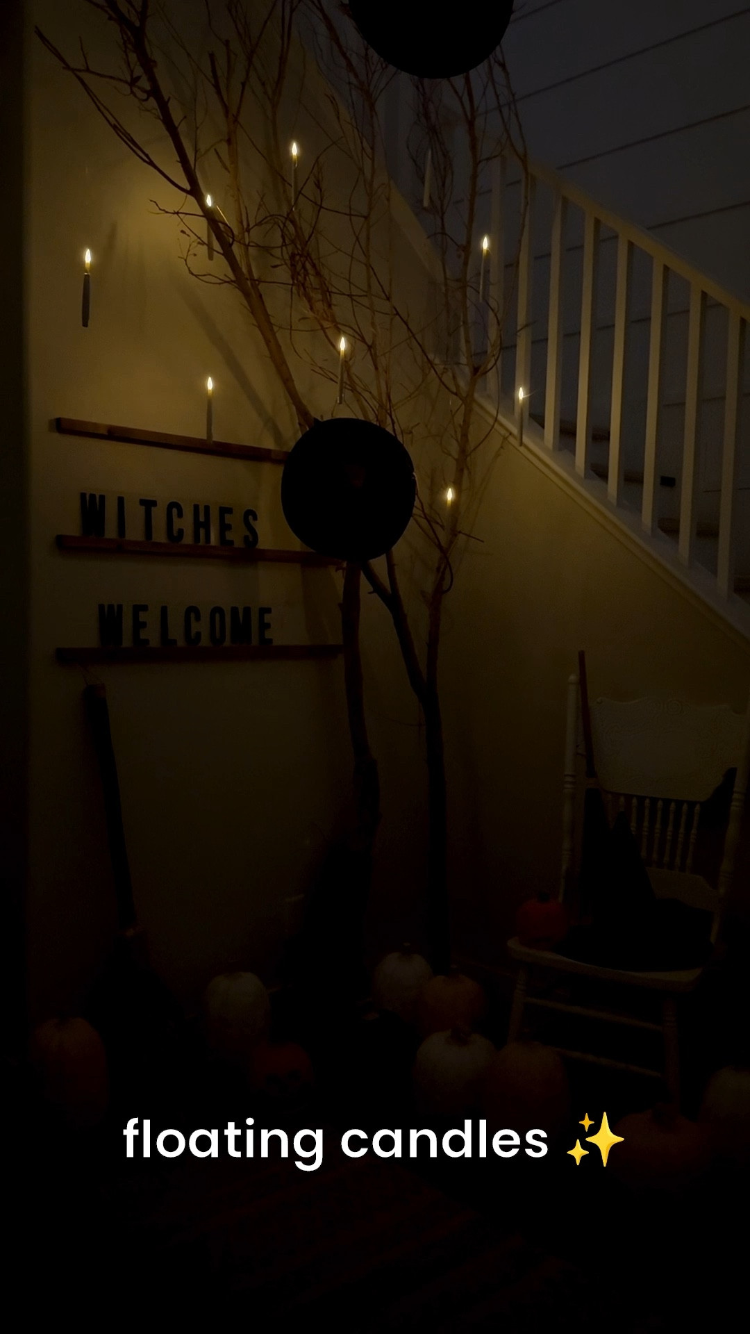 Halloween floating candles! ✨ 

#LTKHalloween #LTKSeasonal #LTKHome