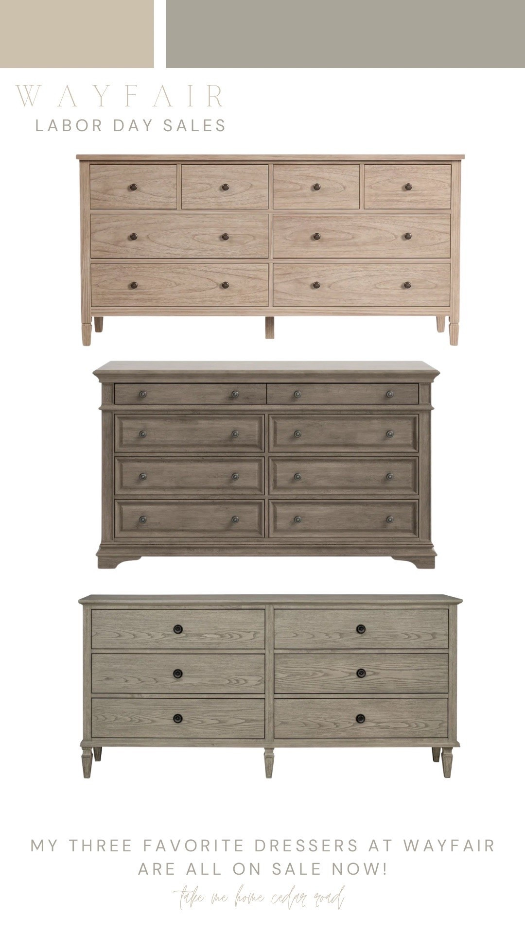My top three favorite dressers at Wayfair are all on sale now !!

#LTKHome #LTKSaleAlert
