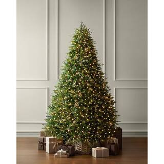 9 ft Ashford Twinkling Balsam Fir LED Pre-Lit Tree T36 | The Home Depot
