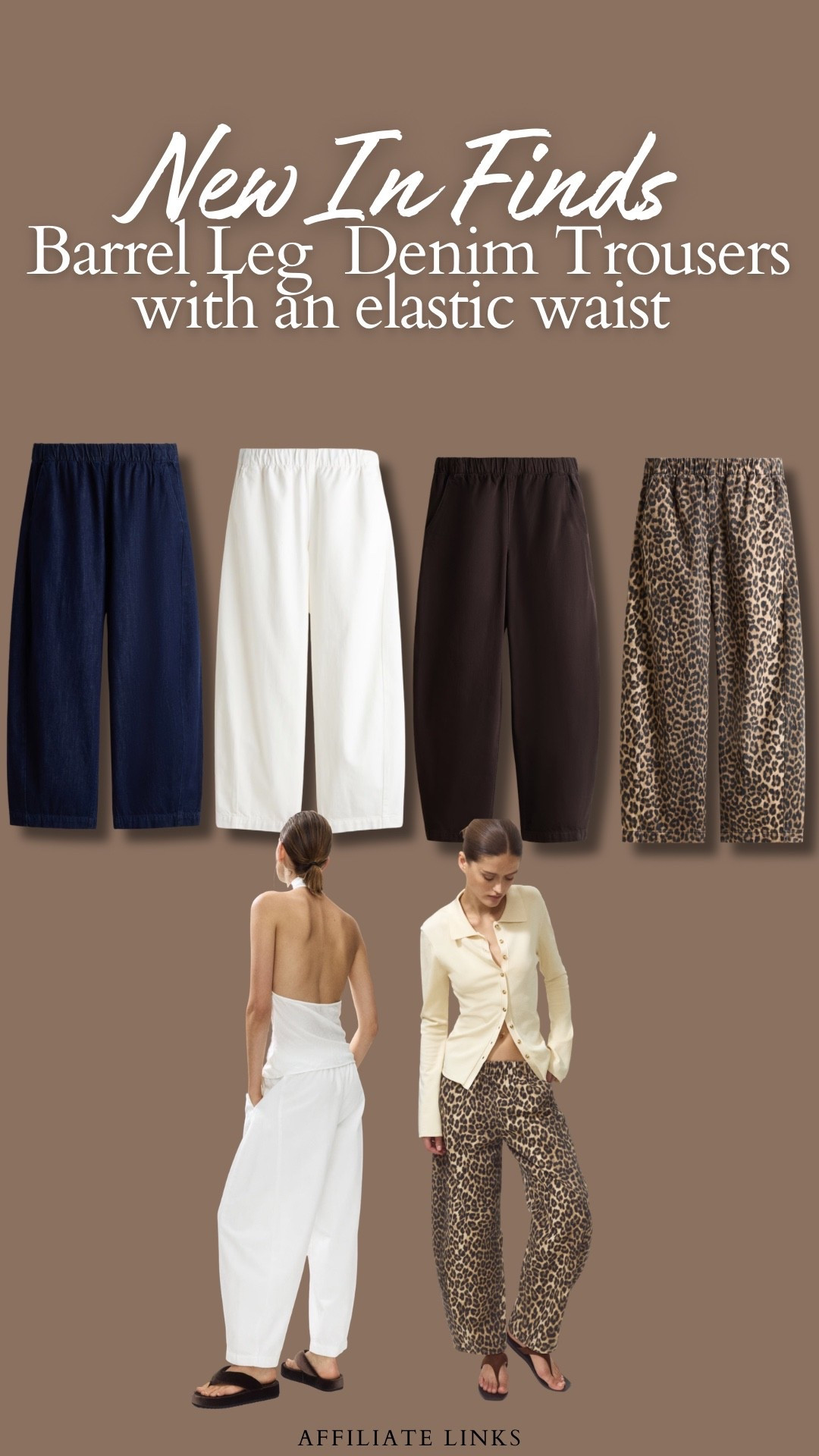 New in finds barrel leg denim trousers

#LTKover50style #LTKstyletip #LTKmidsize