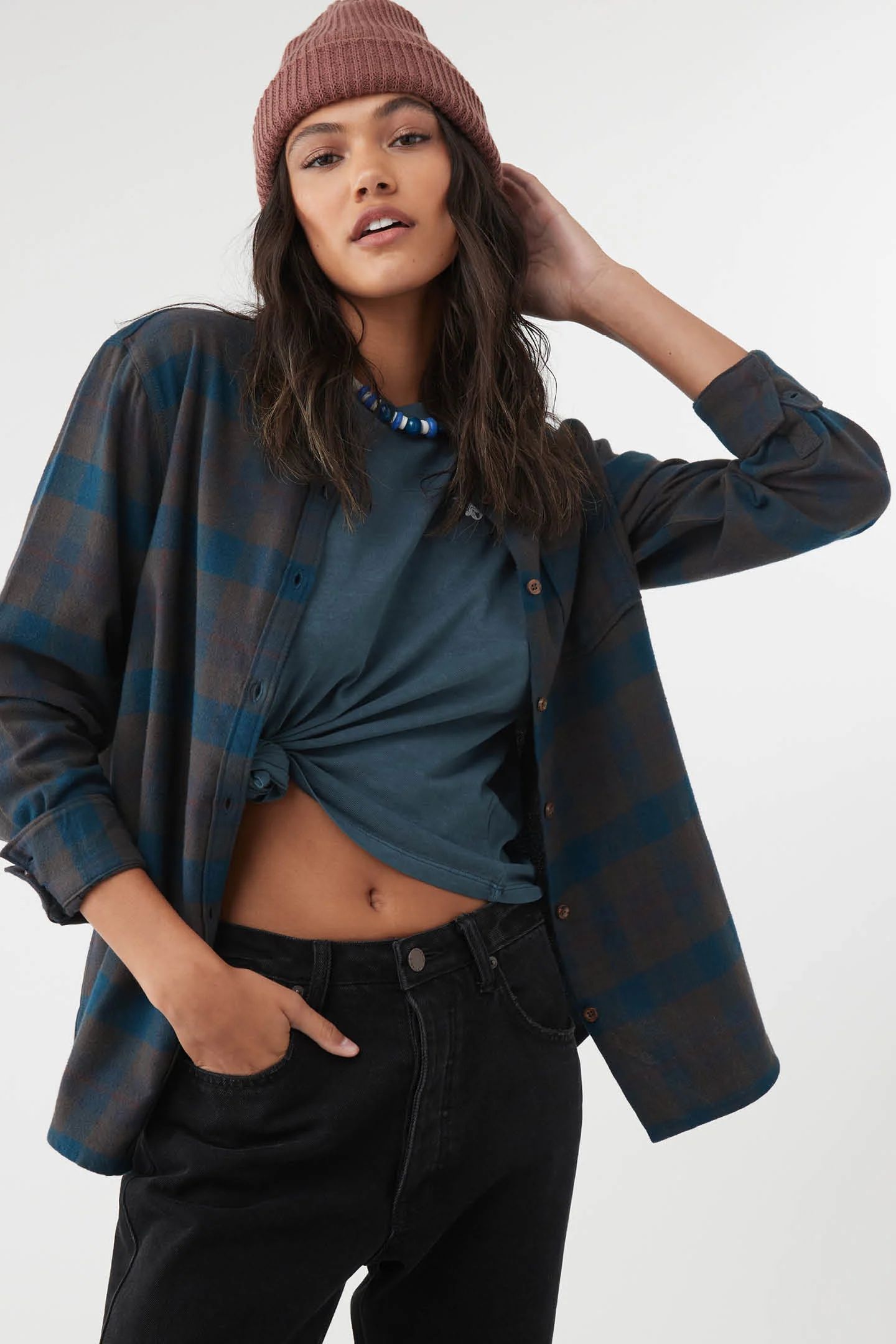 LOGAN FLANNEL TOP | O'Neill