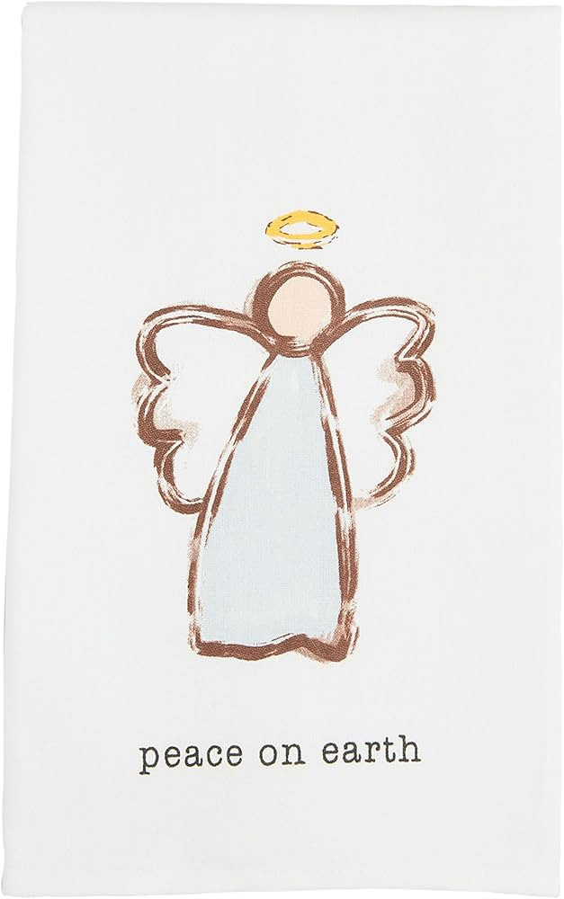 Mud Pie Nativity Cotton Towel, Peace, 26" x 16 1/2" | Amazon (US)