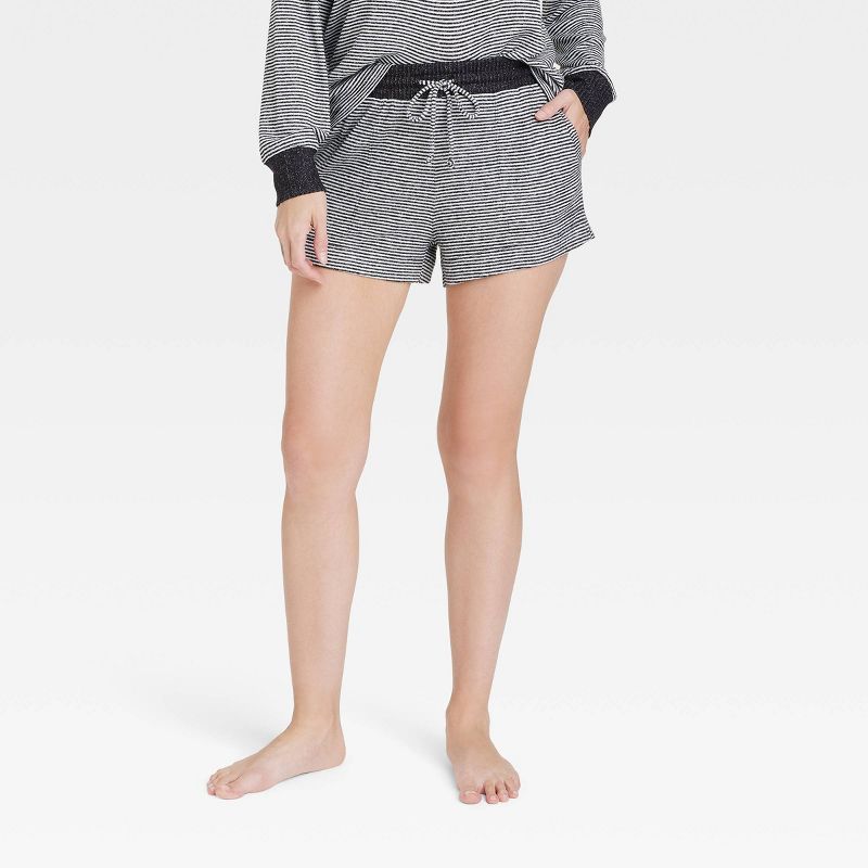 Women's Striped Perfectly Cozy Shorts - Stars Above™ | Target
