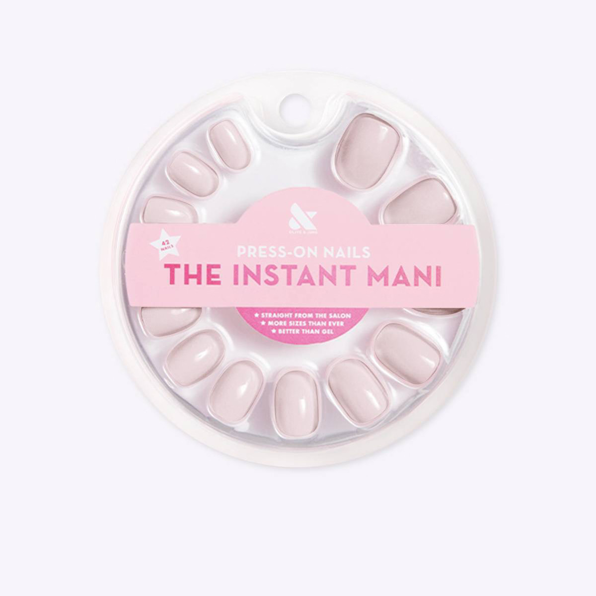 Olive & June Press-On Fake Nails - Extra Extra Short Round TT - 42ct | Target