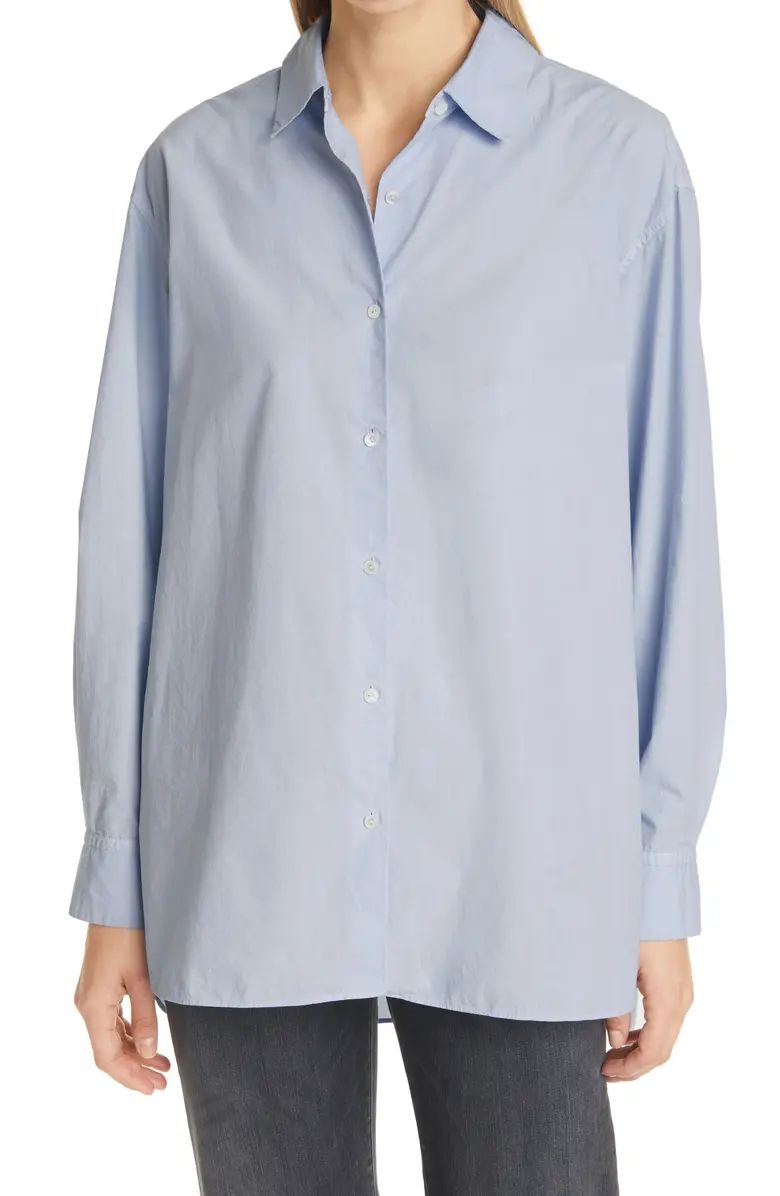Women's Yorke High/Low Poplin Shirt | Nordstrom