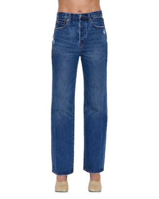 Cassie High Rise Straight Leg Jeans in Cameo Vintage | Bloomingdale's (US)