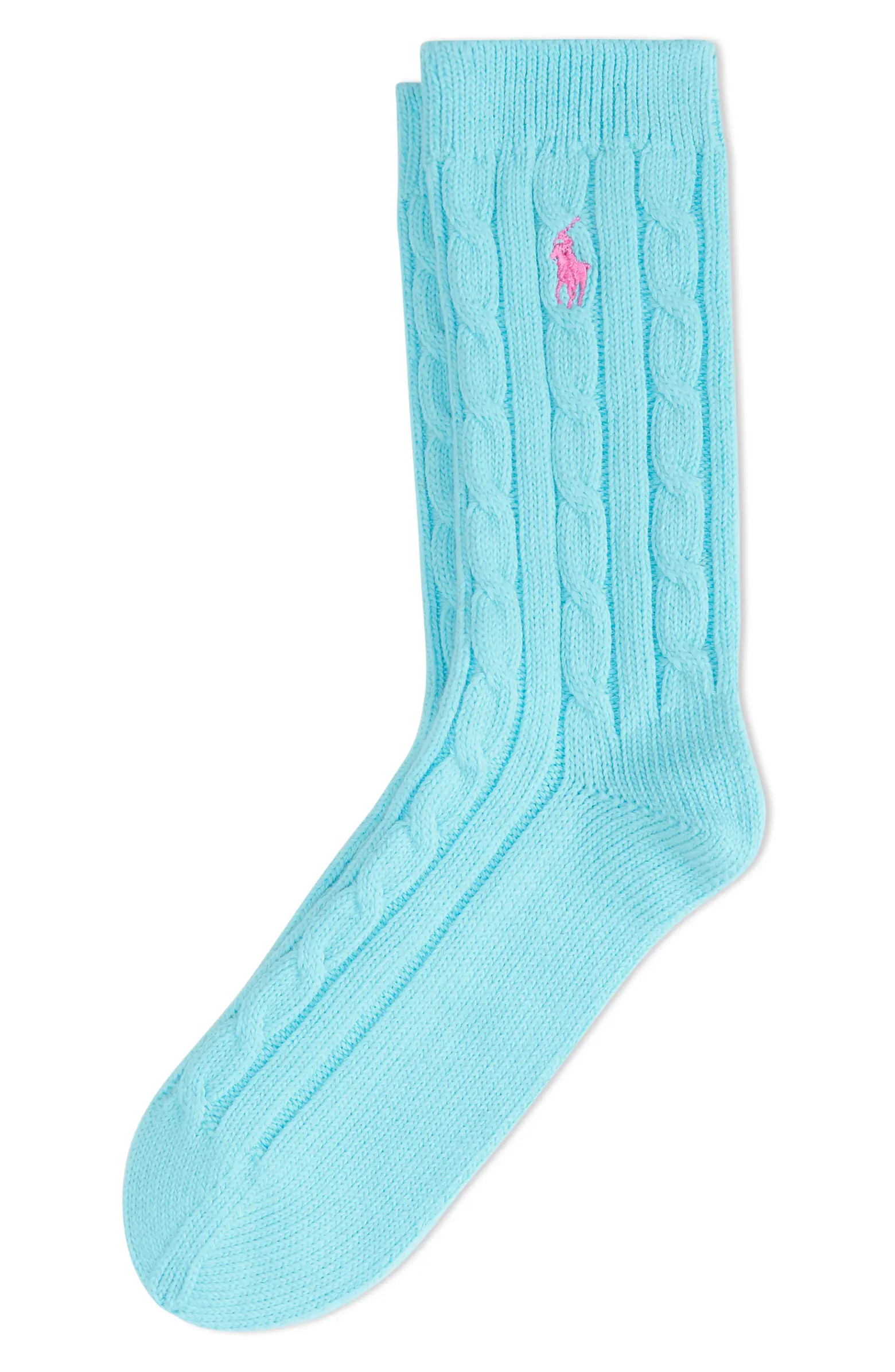 Seasonless Cable Crew Socks | Nordstrom