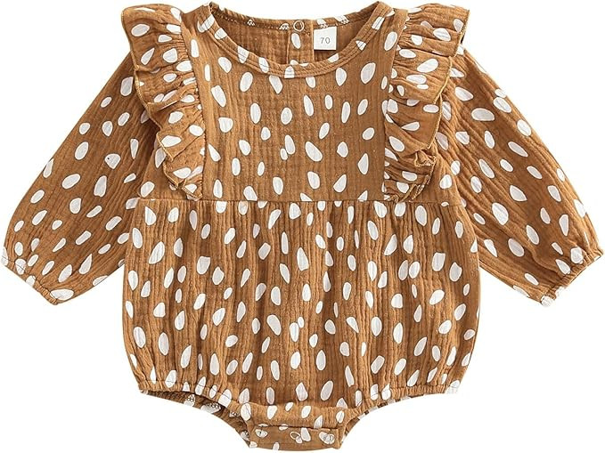 Infant Toddler Baby Girl Long Sleeve Dress Romper Fall Winter Clothes Sister Matching Outfits | Amazon (US)