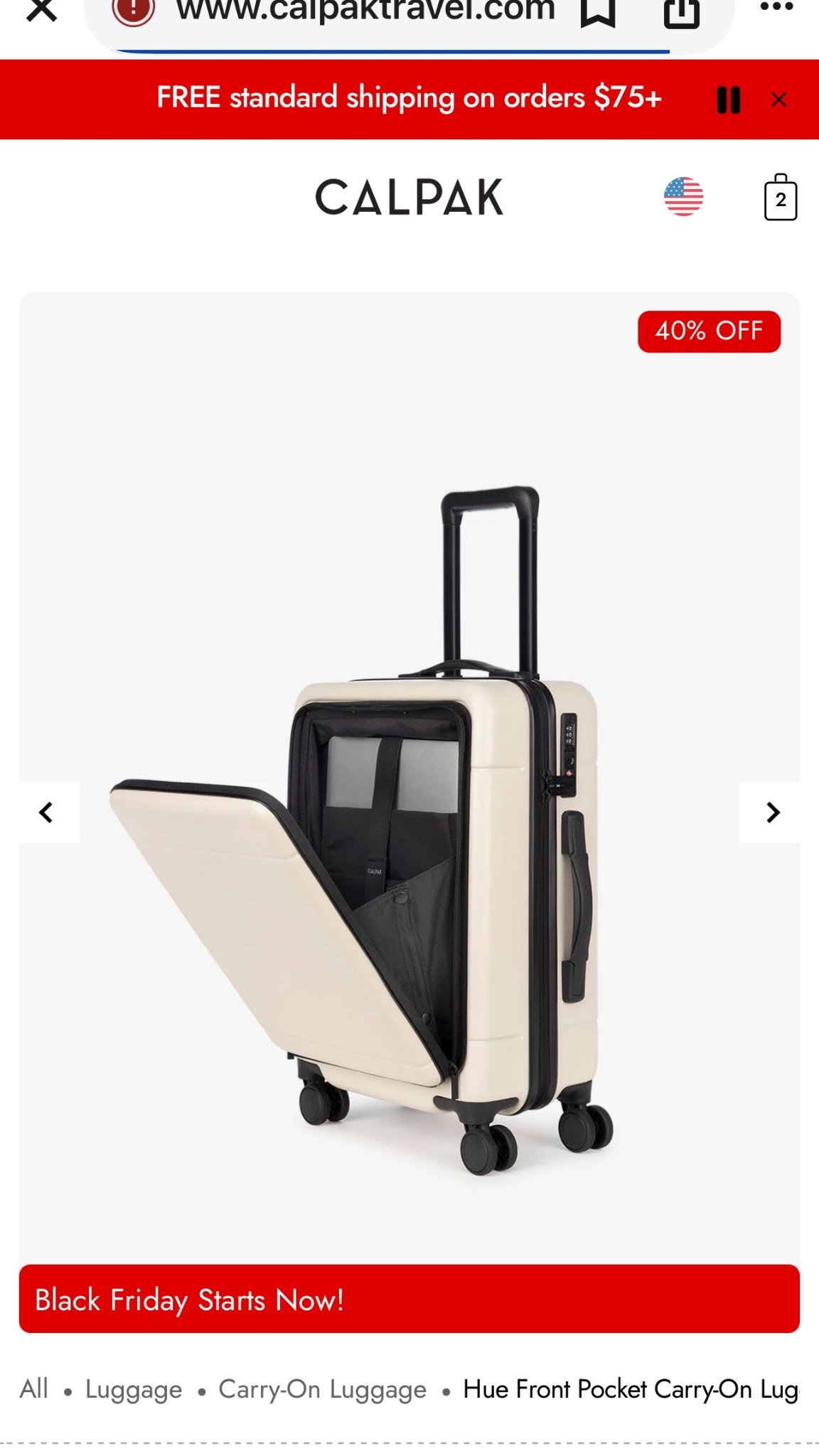 Travel Luggage Carry-On 

#LTKCyberWeek #LTKGiftGuide #LTKTravel