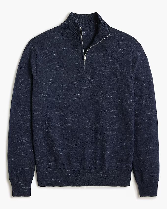 Raglan half-zip sweater | J.Crew Factory