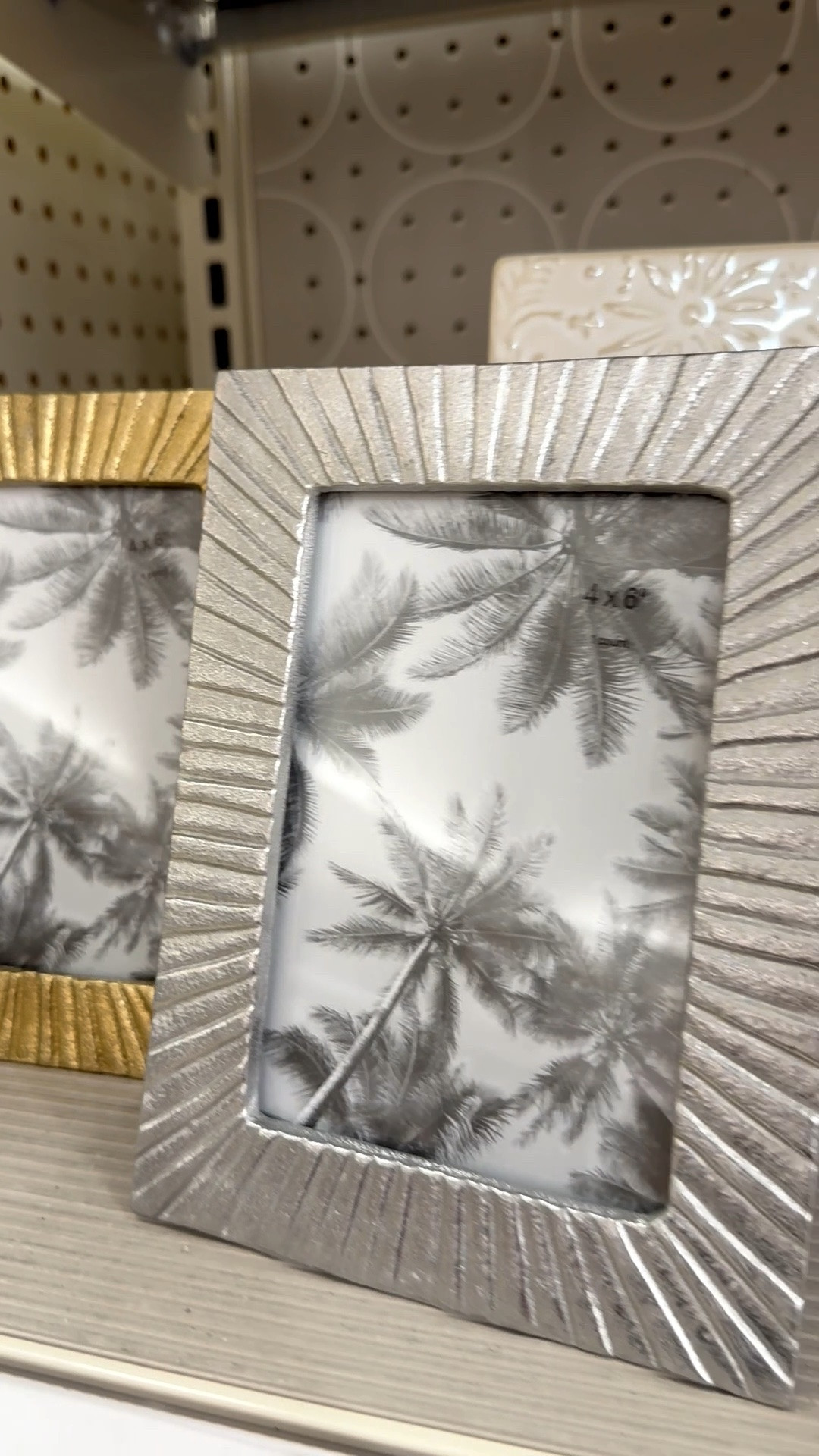 I can never have too many tabletop frames and these metal picture frames remind me of the summer sun’s rays. They feel modern yet retro too! ✨

And if you’re a mosaic artist, these would be fun (and challenging!) substrates for your tile work too! For mosaic tips, tutorials + inspiration please visit my YouTube channel: YouTube.com/julieweilbacher, and follow @julieweilbacher on Instagram.

#tabletopframe #pictureframe #goldpictureframe #silverpictureframe #target #tabletopdecor #modaic #apartmentdecor #dormdecor

#LTKHome #LTKU