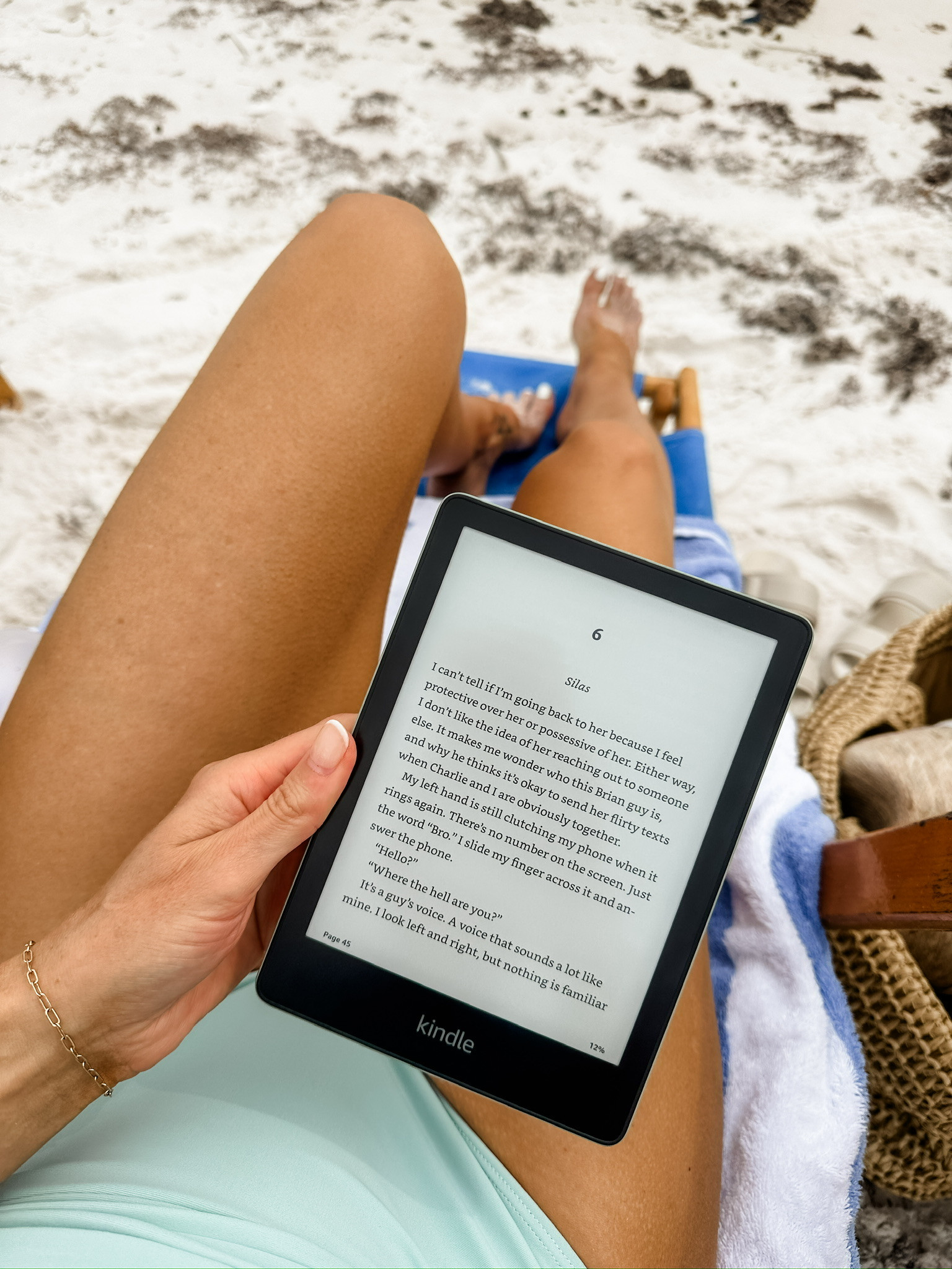 My Kindle Paperwhite is my favorite travel buddy! The easiest way to become a reader with its ease of portability and storage of endless books! I love reading on the beach and at the pool with mine when it gets warm.

Loverly grey, kindle paperwhite, favorite beach must haves, springtime reading, travel essentials 

 #LTKSwim #LTKTravel