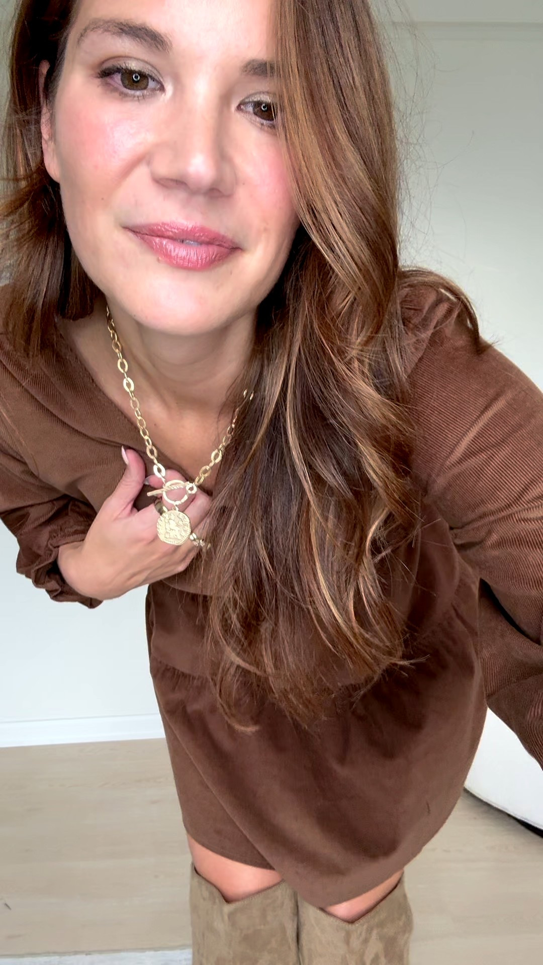 Love this corduroy dress with this belt to cinch the waist! Perfect for the holidays! 

Corduroy dress, Belted Dress, Gold jewelry, Over the knee boots, Fall fashion, Fall outfit Stang and co #LTKTall 

#LTKTall #LTKStyleTip #LTKSeasonal