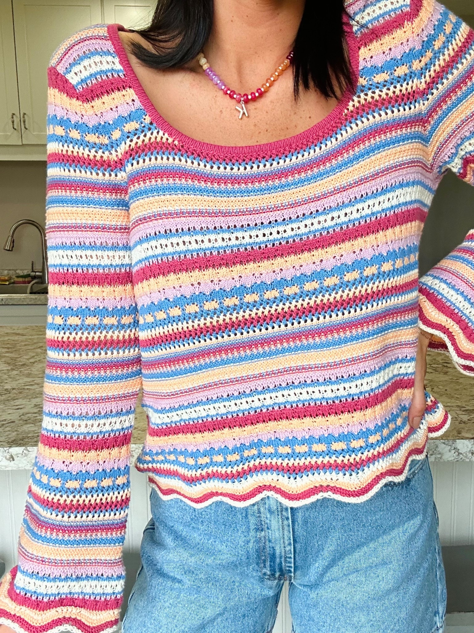 Walmart Fashion - women’s lightweight pointelle sweater and the cutest initial beaded necklace, perfect for spring ☀️


#LTKSaleAlert #LTKootd #LTKSeasonal