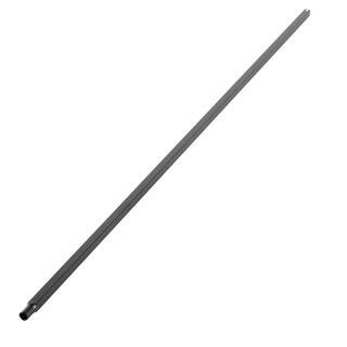 WM Coffman 44 in. x 1/2 in. Satin Black Plain Hollow Iron Baluster 800979 | The Home Depot