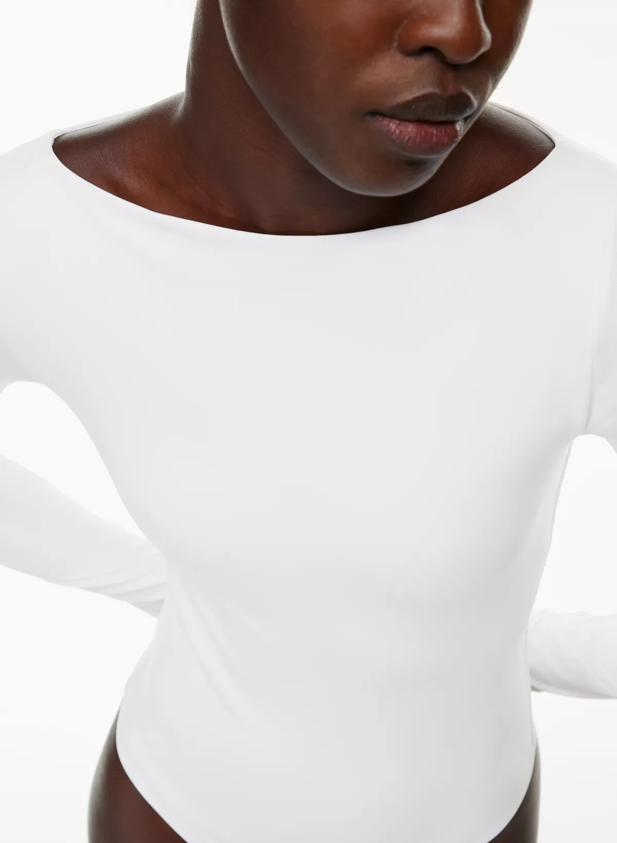 CONTOUR WHITNEY BODYSUIT | Aritzia