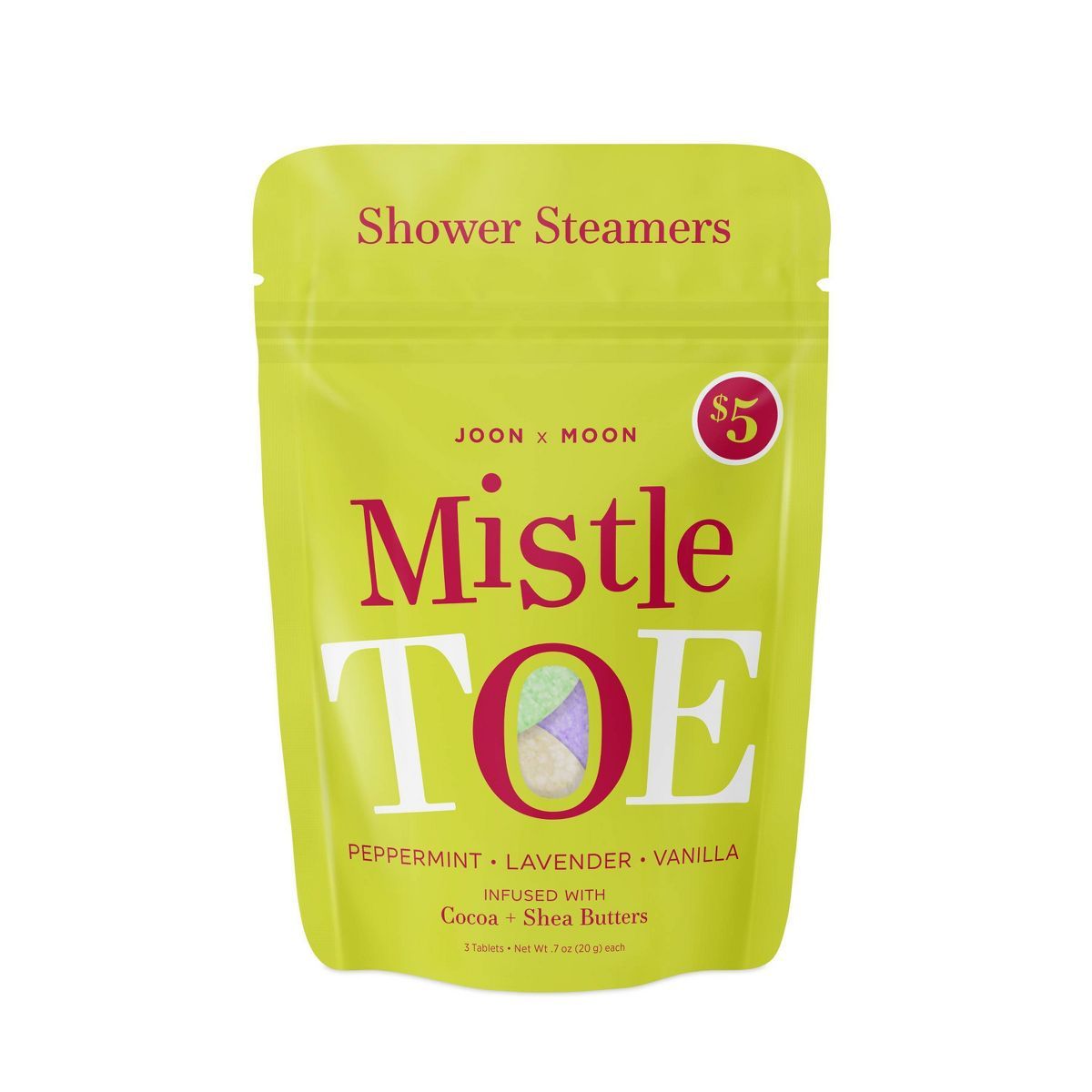Joon X Moon Mistletoe Cinnamon Shower Steamers - 3ct | Target