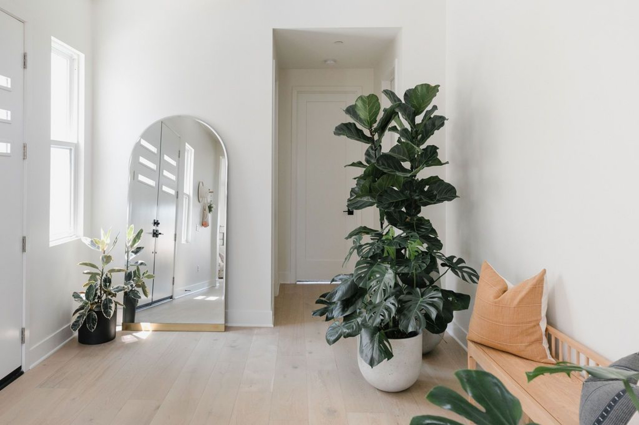 Light and bright welcoming entryway. 

#homedecor #interiordesign #entryway

#LTKunder100 #LTKhome #LTKSeasonal