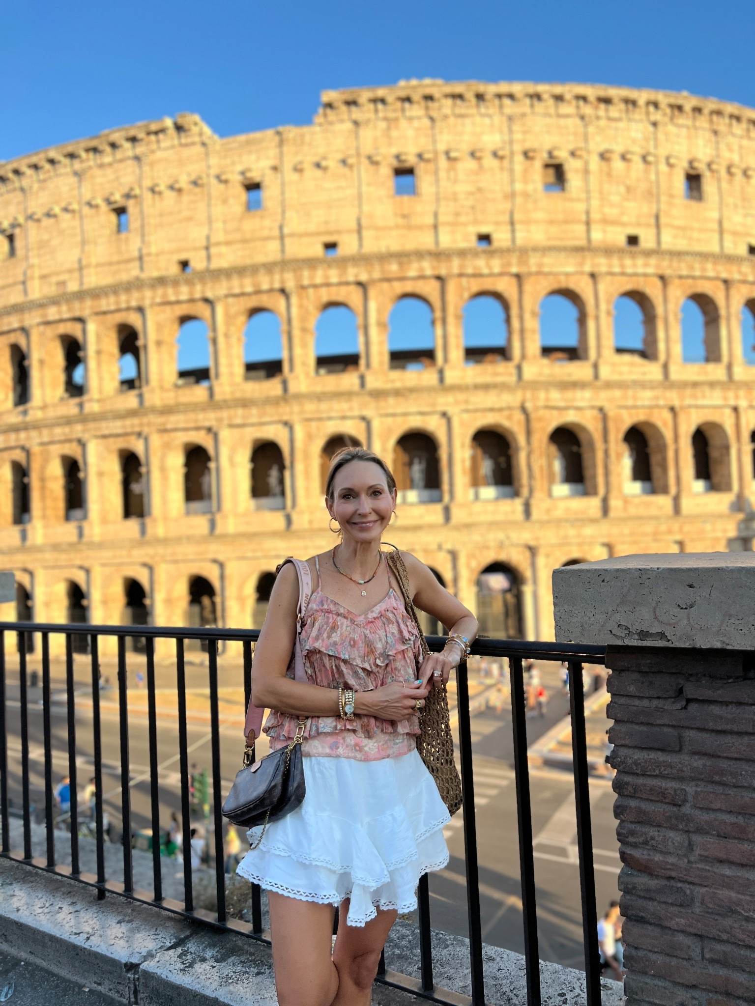 Hello Rome Coliseum | Italy 🇮🇹 100 degrees Fahrenheit even at 6 pm 🥵  

#LTKTravel #LTKSeasonal #LTKOver40