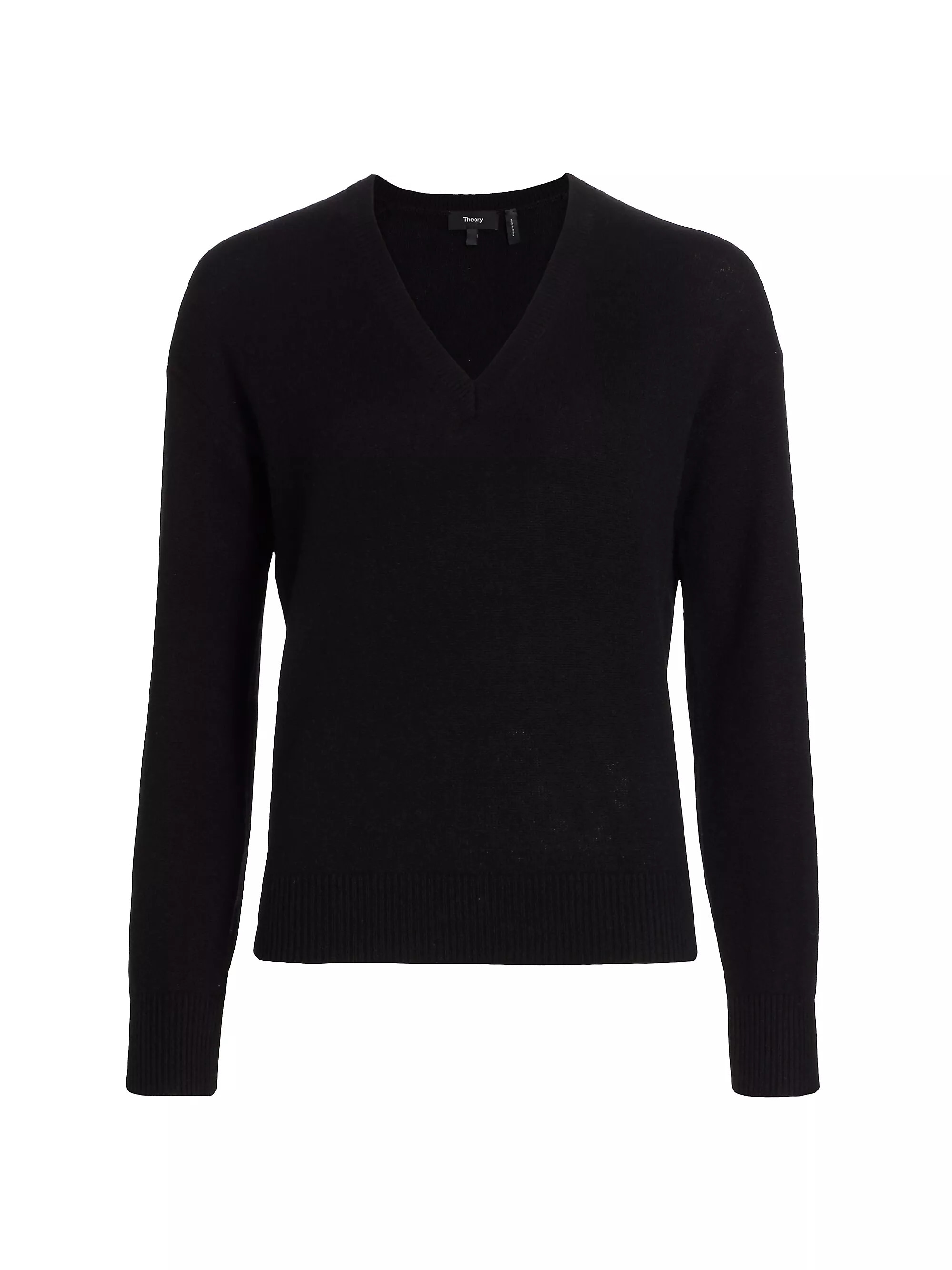 Easy V-Neck Cashmere Sweater | Saks Fifth Avenue