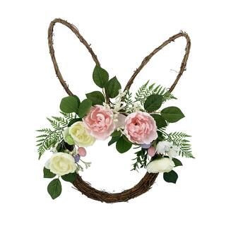 20" Bunny Head Wreath by Ashland® | Michaels Stores