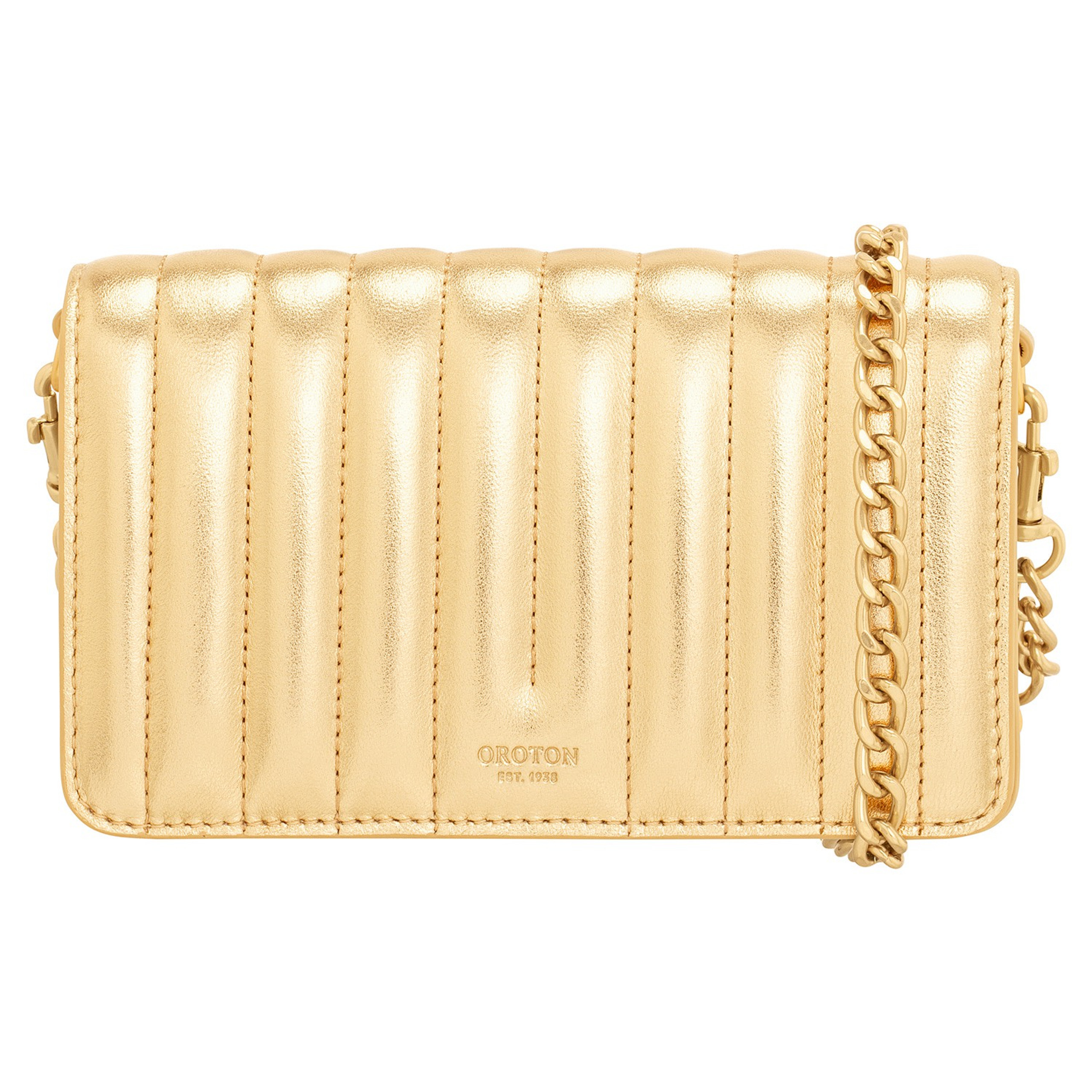 Fay Mini Chain Crossbody - Gold | Oroton | Oroton