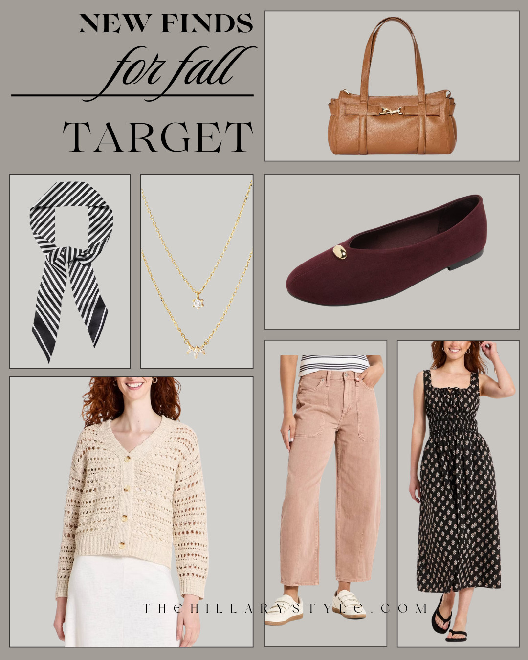 Target Transitional Fashion Finds to Wear Now & Into Fall

Target's newest transitional fashion pieces make getting dressed between seasons effortless. Lightweight layers, chic cardigans, rich burgundy flats, elevated handbags, everyday denim, and timeless accessories create the perfect late summer to fall wardrobe without the designer price tag. Save these Target fashion finds before your favorites sell out. 

#TargetStyle #TargetFashion #TargetFinds #TransitionalStyle #FallFashion #LateSummerStyle #CapsuleWardrobe #QuietLuxury #AffordableFashion #EverydayStyle #BurgundyTrend #HandbagStyle #CardiganWeather #LTKFashion #LTKFinds #LTKFall #PinterestFashion #StyleInspiration #FashionFinds #TheHillaryStyle 

 

#LTKootd #LTKSeasonal #LTKOver40