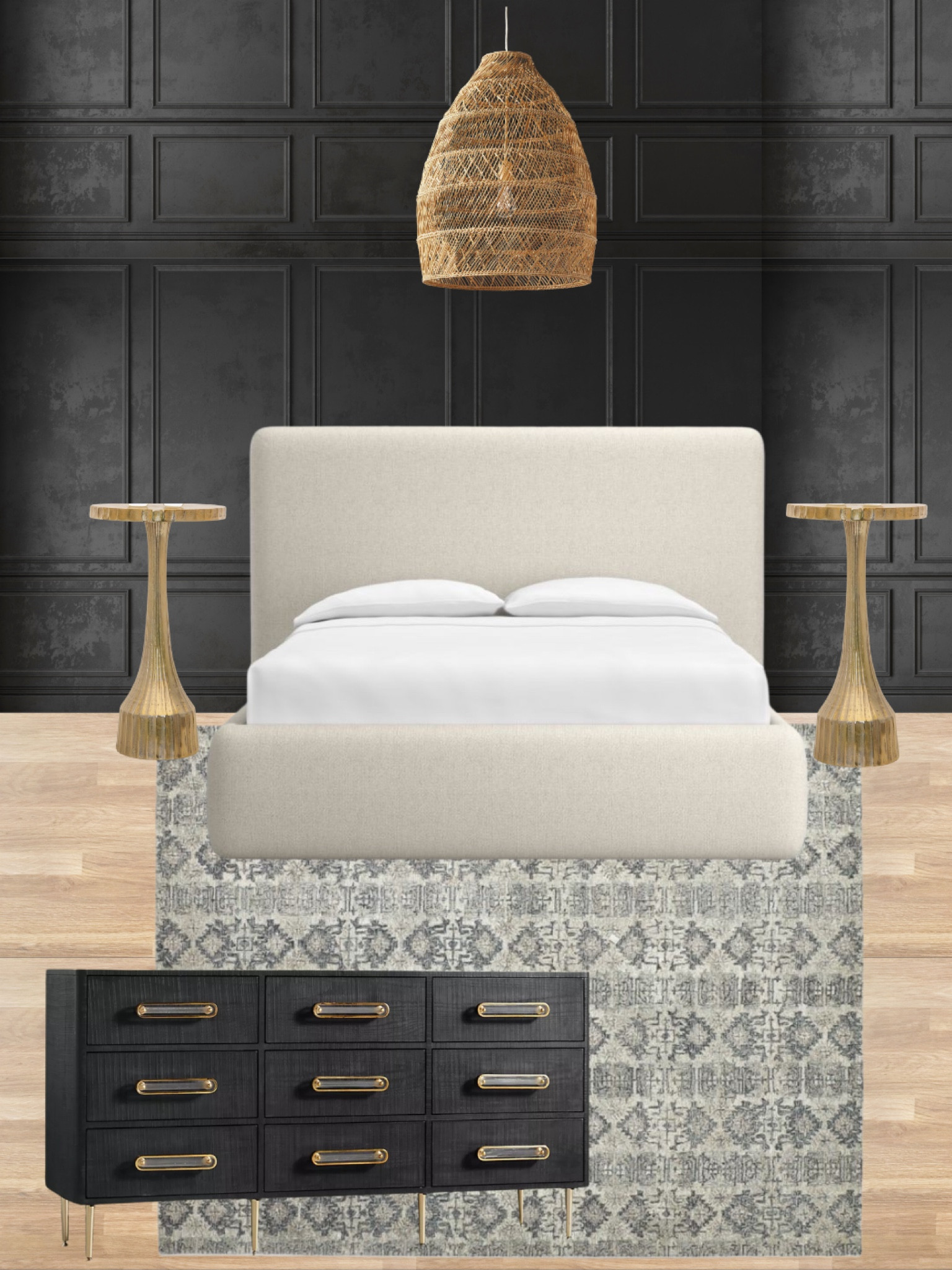 Bedroom mood board, moody bedroom, bedroom inspo, master bedroom mood board, primary room mood board, organic modern, amazon home, amazon bedroom, French country bedroom, home decor, Wayfair, wayfair furniture, anthro, crate and barrel, anthropologie, rugs, bedroom rug, bedroom lighting, beds, nightstand, interior design, home styling, throw pillows

#LTKSummerSales #LTKStyleTip #LTKHome