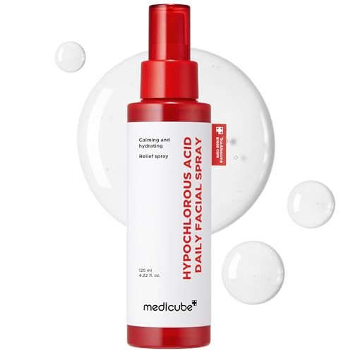 medicube Hypochlorous Acid Power Soothing Spray, Soothing & Calming | HOCI Facial Mist for Soothing & Calming - All Skin Types, Daily Skin Solution & Post-Sun Care, Korean Skincare, 4.22 fl.oz | Amazon (US)