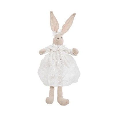 Gallerie II Eyelet Lace Bunny Rabbit Figurine Decoration Figurine Decoration Spring Easter | Target