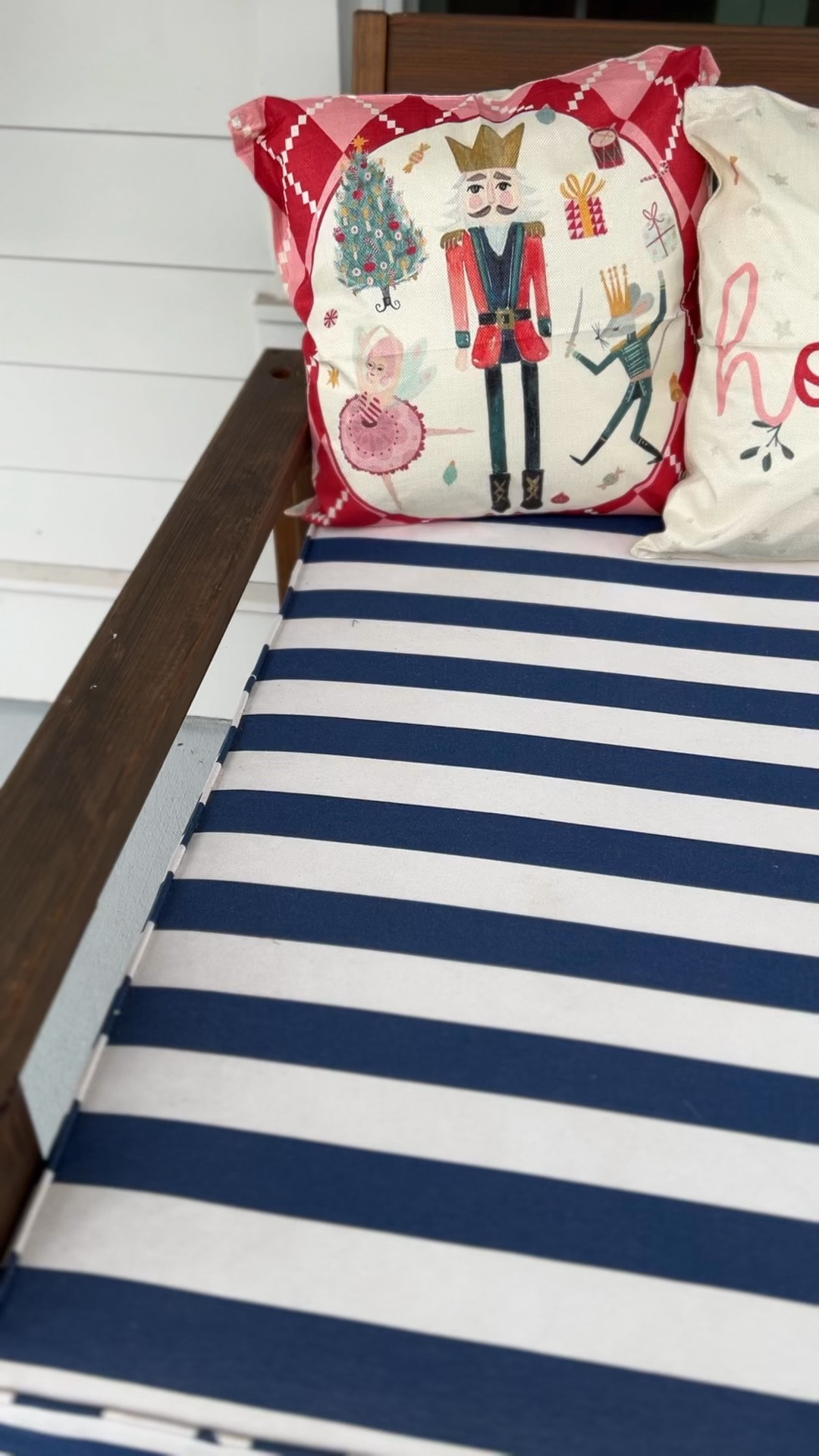 Cutest Christmas pillows from Amazon on our from porch 

#LTKGiftGuide #LTKHoliday #LTKSeasonal