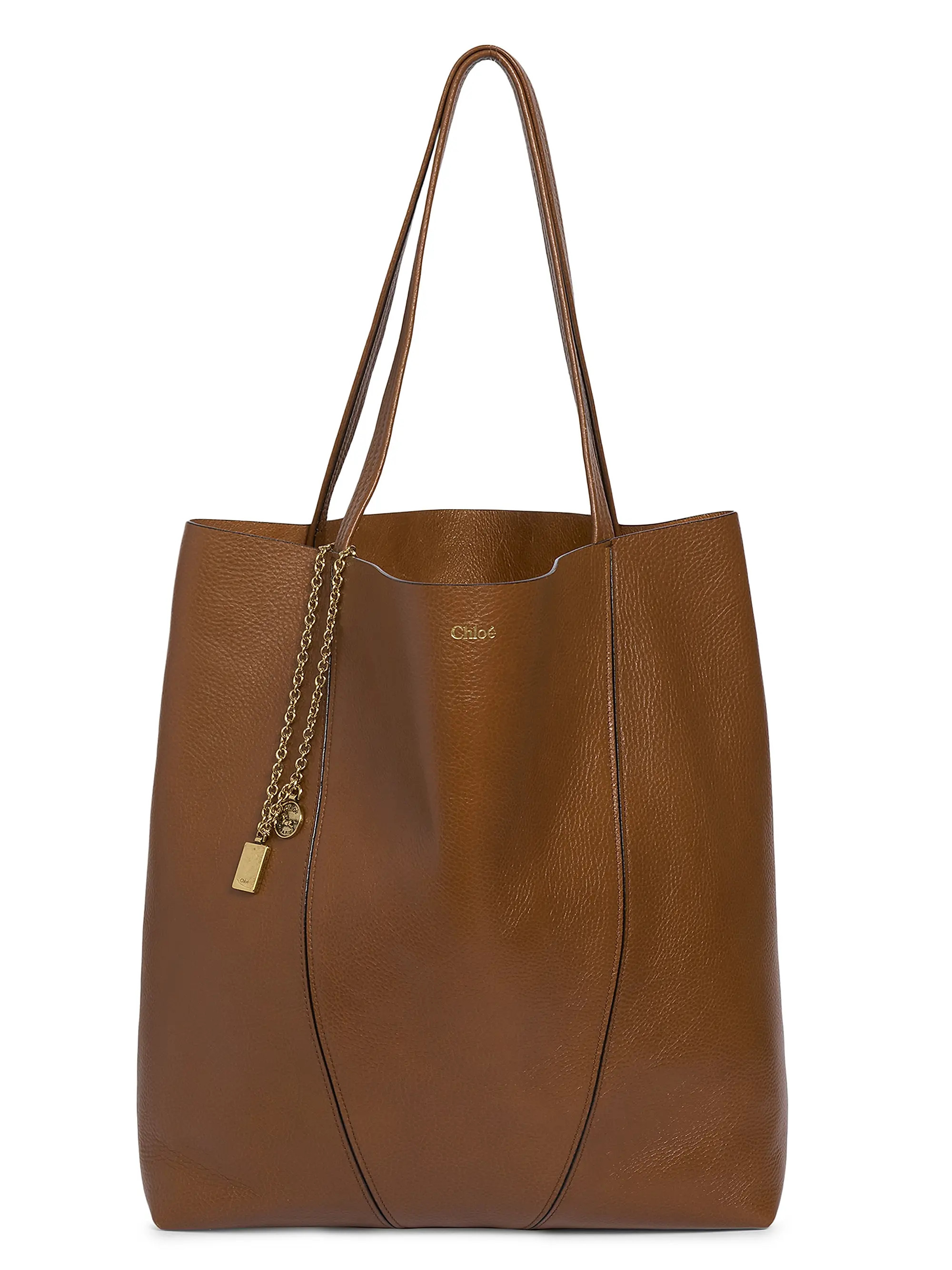 Large Spin Leather Tote Bag | Saks Fifth Avenue