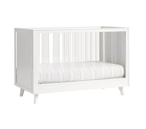 Sloan Acrylic Convertible Crib | Pottery Barn Kids