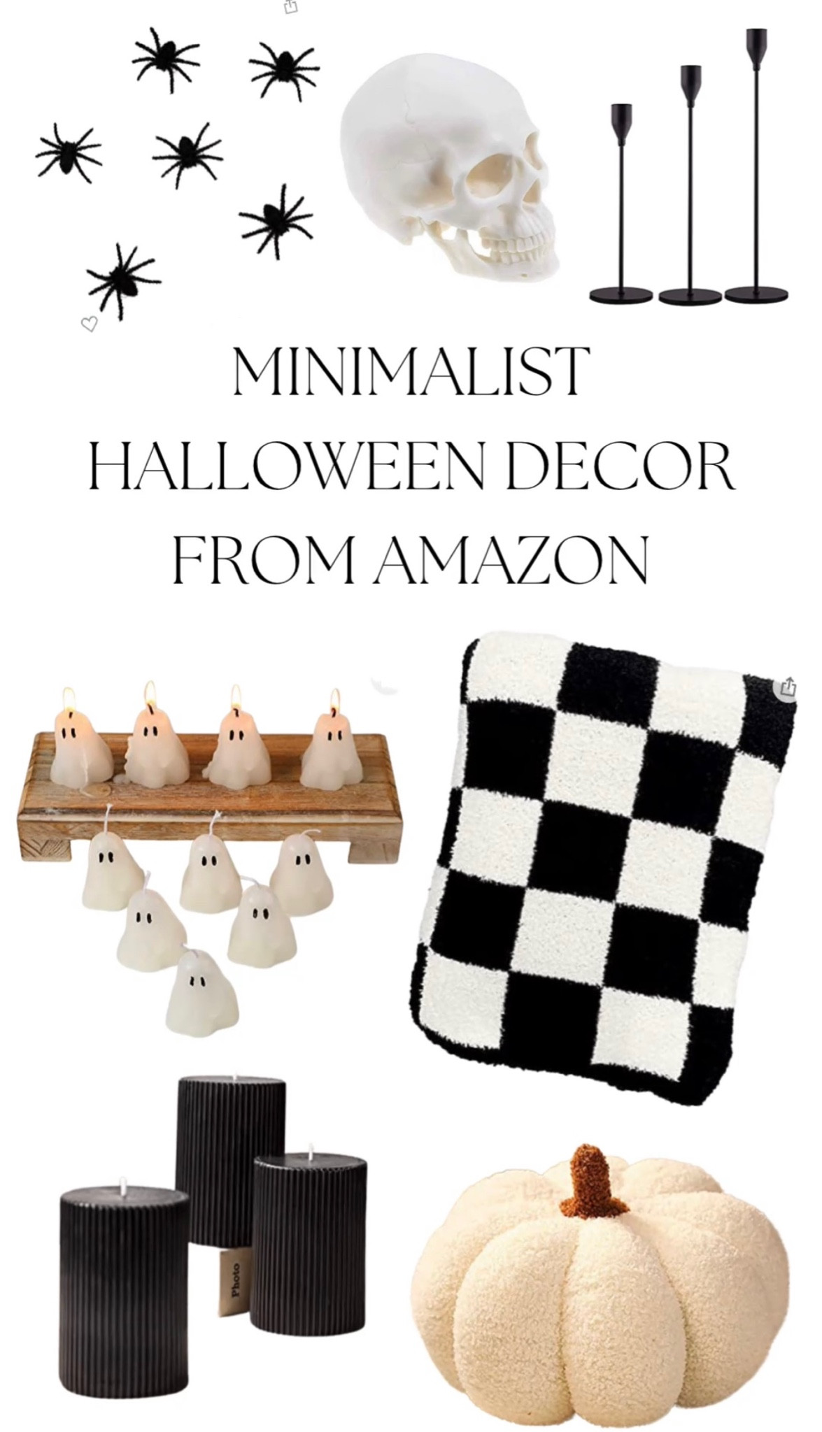 Minimalist Neutral Halloween Decor 

#LTKhome #LTKSeasonal #LTKHalloween