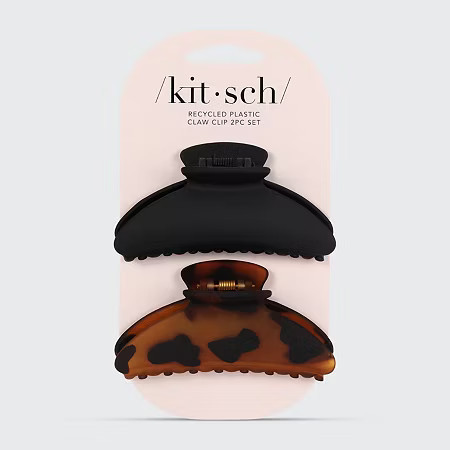 Kitsch Recycled Plastic Medium Claw Clips 2-pc. Hair Goods Set, One Size | JCPenney