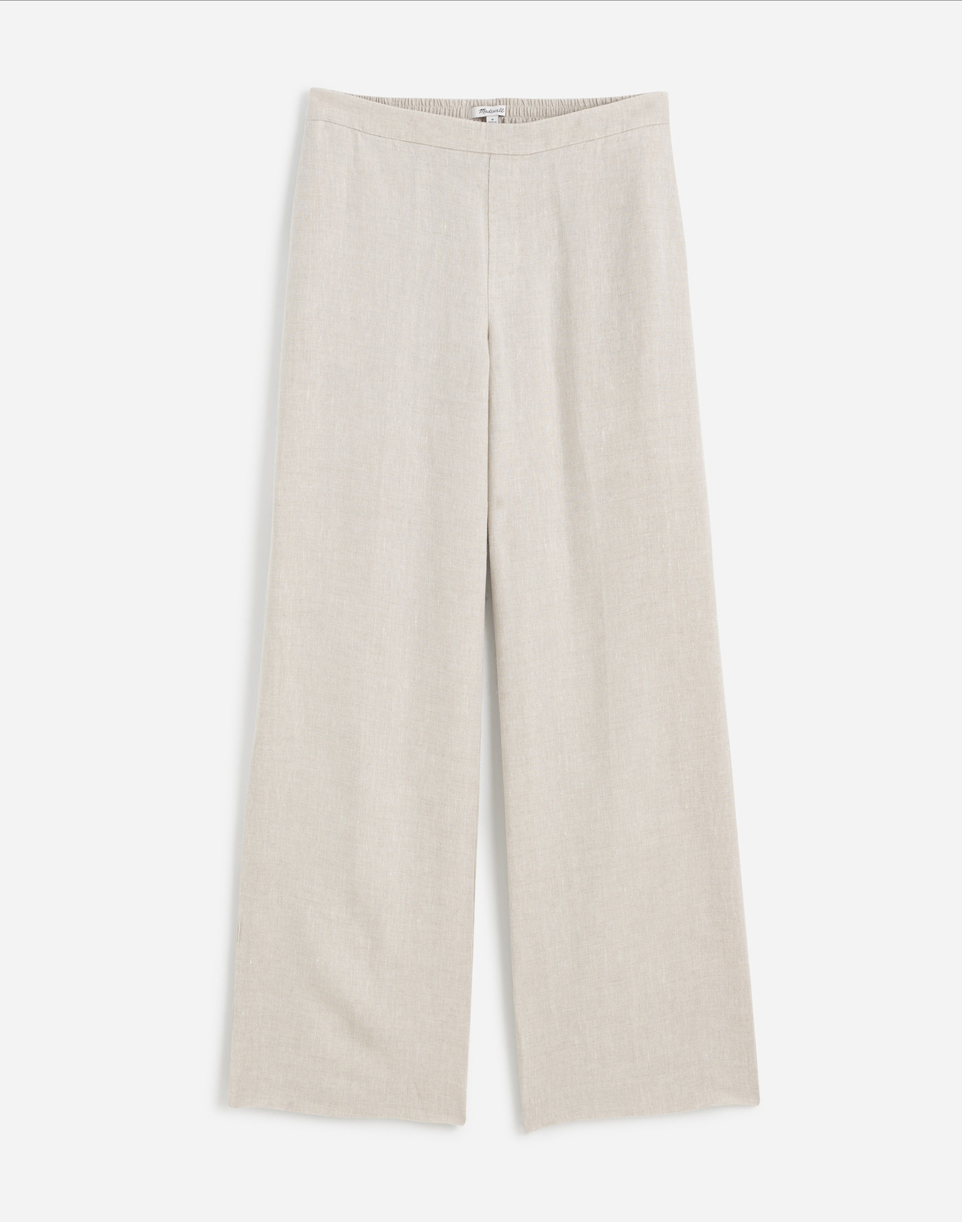 The Easy Pull-On Pant in 100% Linen | Madewell