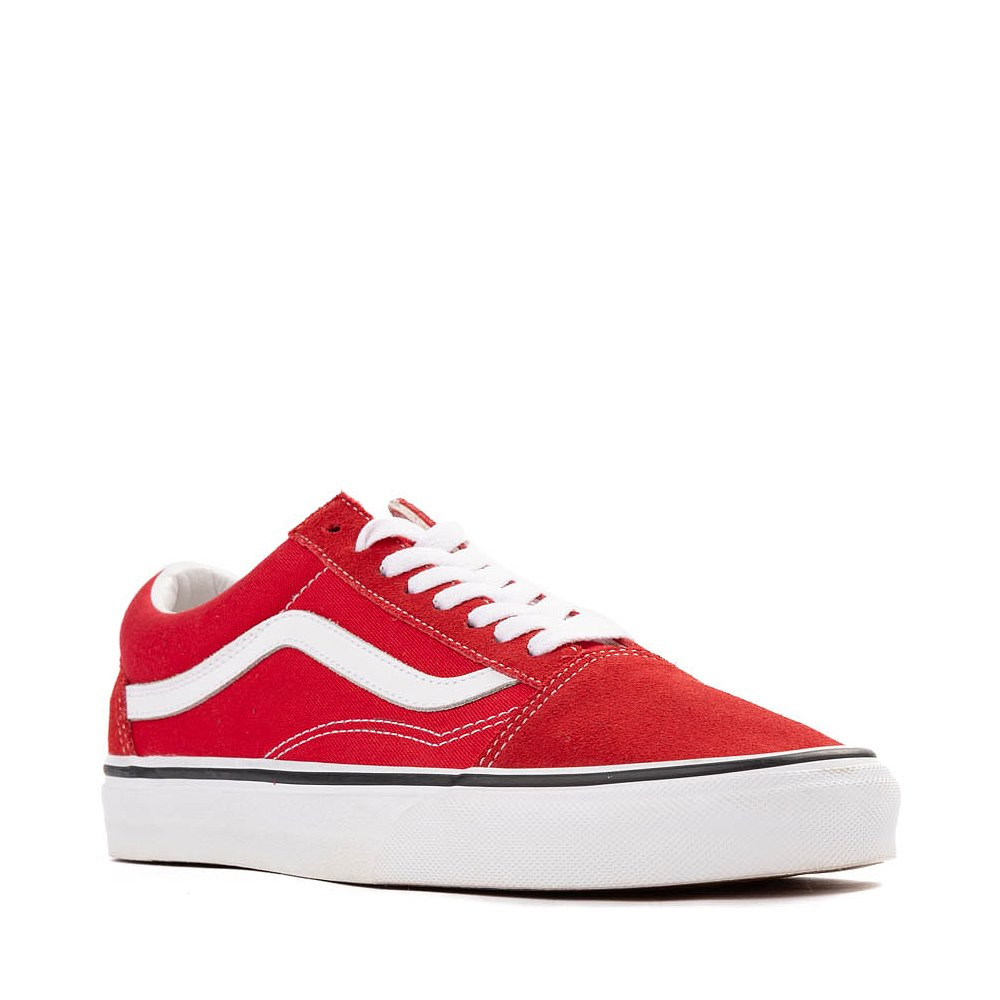 Vans Old Skool Skate Shoe - Racing Red | Journeys