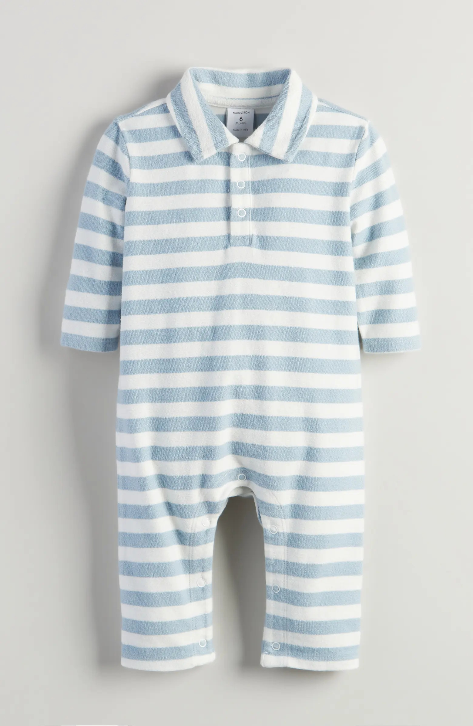 Nordstrom Stripe Cotton Romper | Nordstrom | Nordstrom