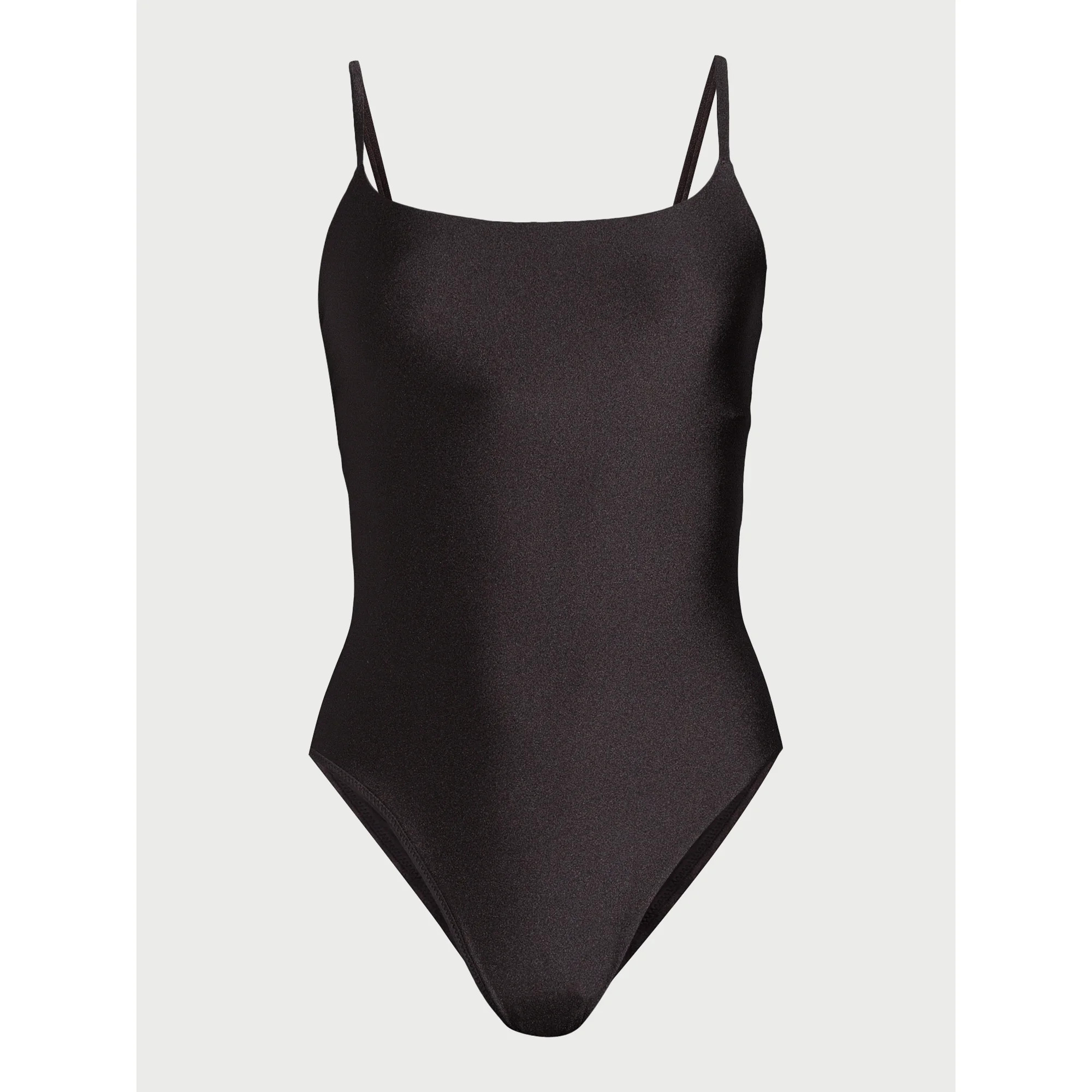 Love & Sports Women's Shimmer Scoop Neck One-Piece Swimsuit with Adjustable Straps, Sizes XS-XXL | Walmart (US)