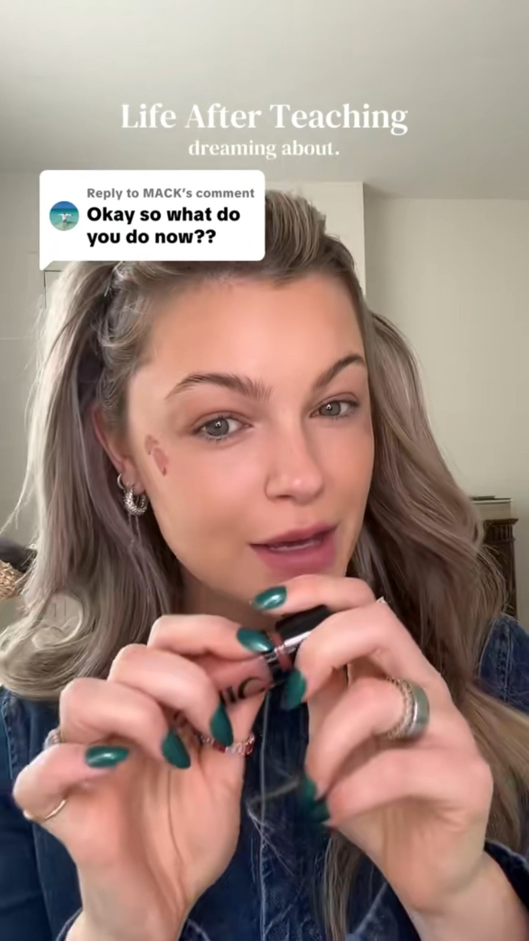 the whole story is on TikTok🫶🏼

Grwm, makeup

#LTKgrwm #LTKBeauty #LTKselfcare