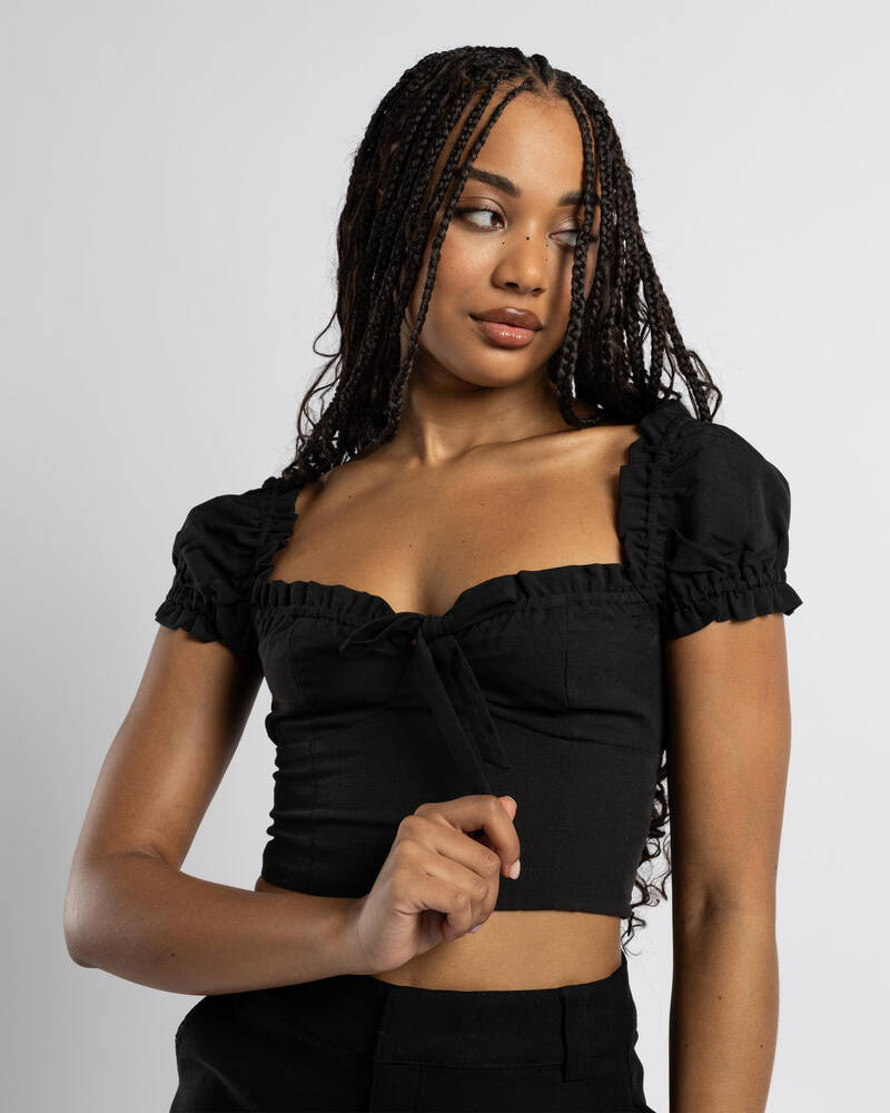 Carla Tie Front Top | City Beach (US)