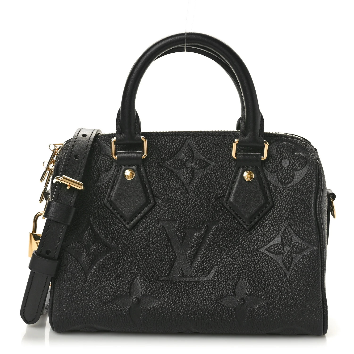 Empreinte Monogram Giant Speedy Bandouliere 20 Black | FASHIONPHILE (US)