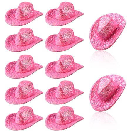 Space Cowgirl Party Decorations Mini Disco Cowgirl Hat Glitter Space Holographic Western Cowboy Hat  | Walmart (US)