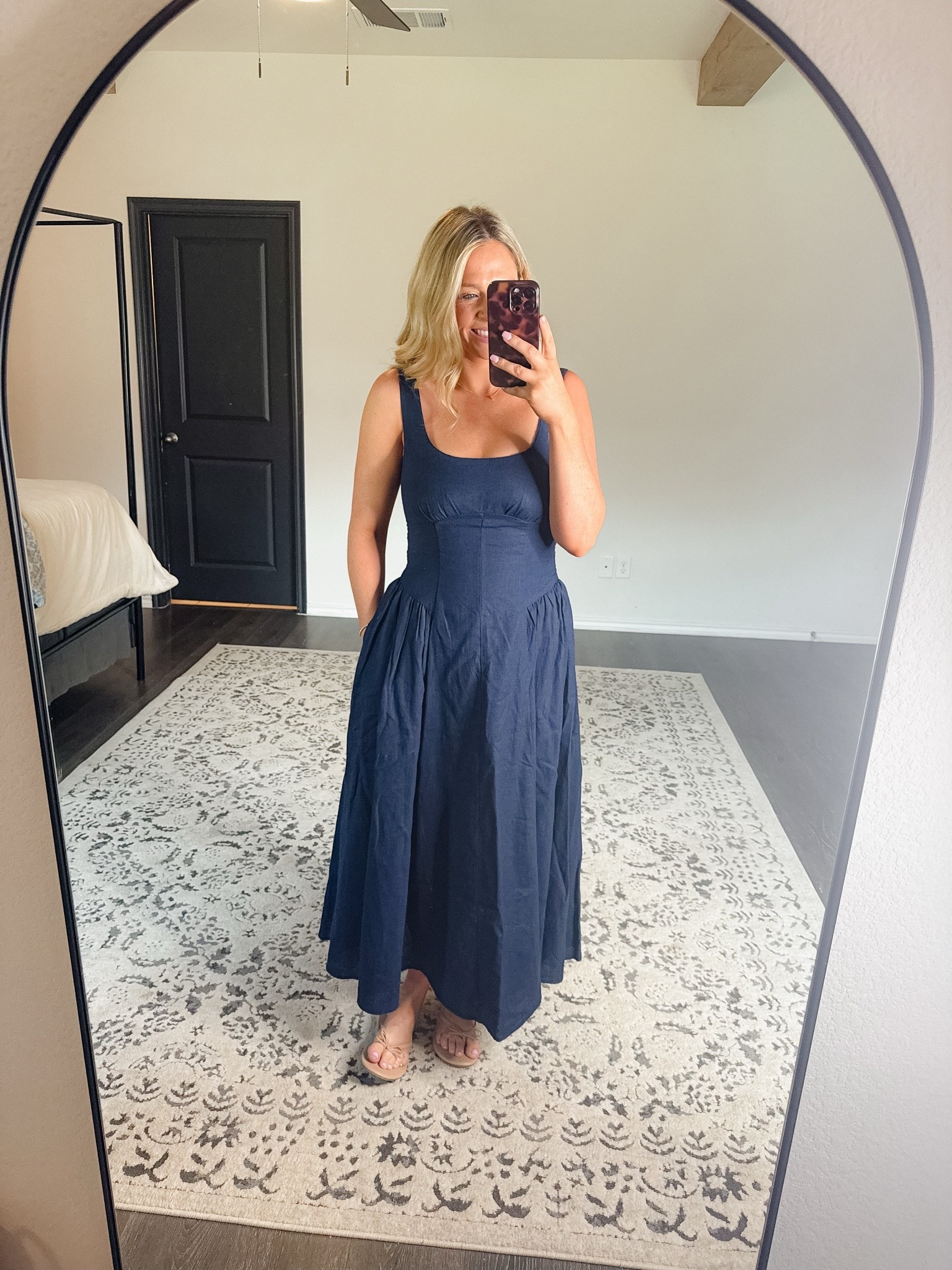 Bra free linen dress! Incredible quality and beautiful! Wearing a small

#LTKxAbercrombie #LTKootd