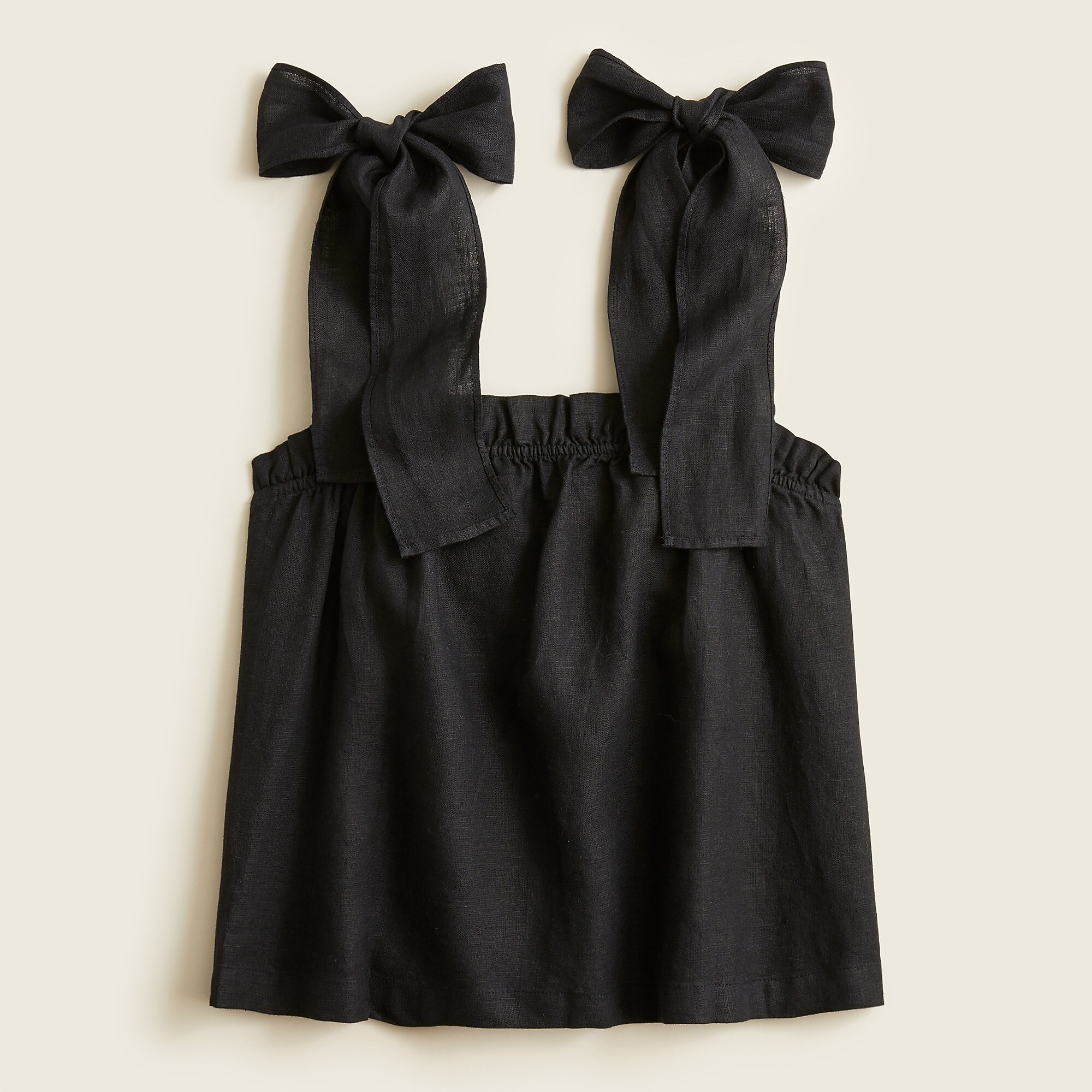 Tie-shoulder linen tank | J. Crew US